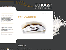 Tablet Screenshot of euro-cap.de
